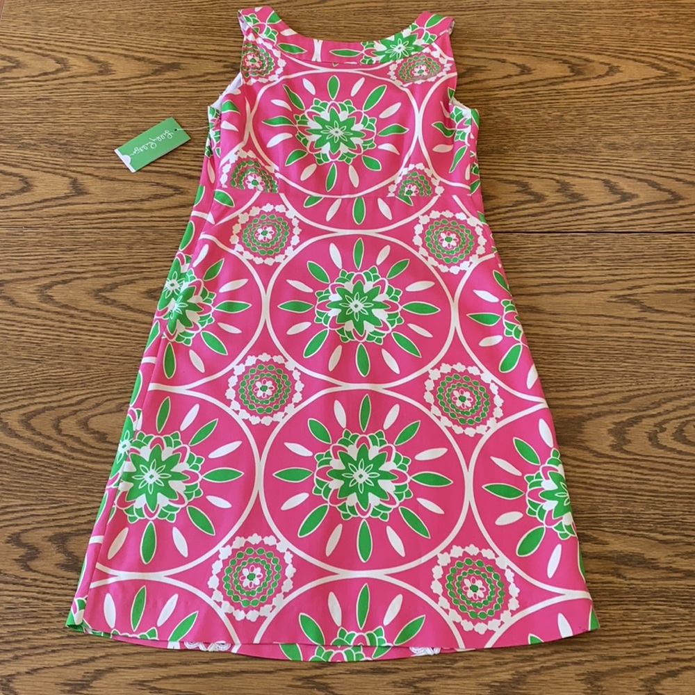 NWT Lilly Pulitzer women silk dress - Picture 8 of 10